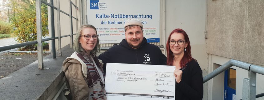 Donation to the Kältebus